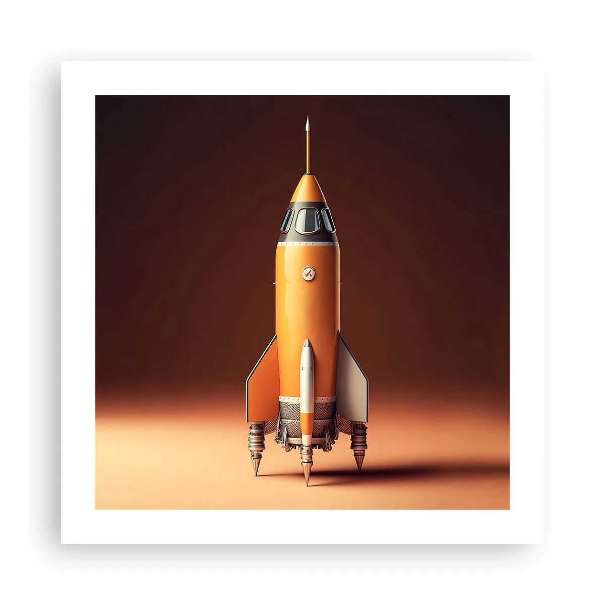 Poster - It Starts with a Dream - 50x50 cm