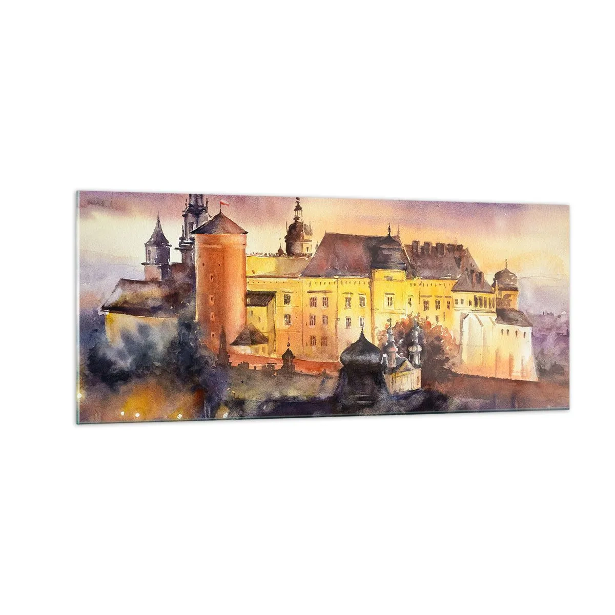 Glass picture - History and Fairytale - 100x40 cm