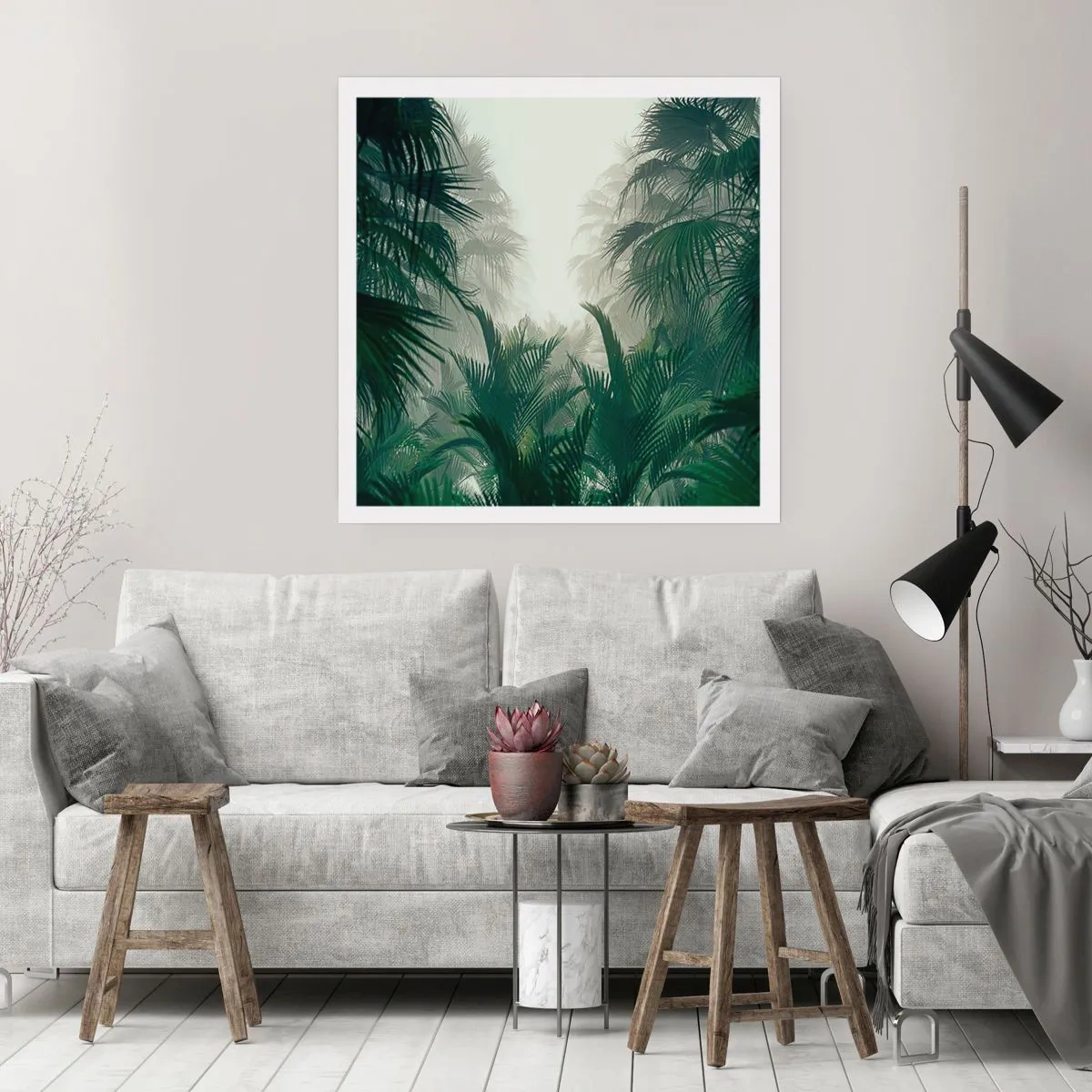 Poster - Tropical Secret - 50x50 cm