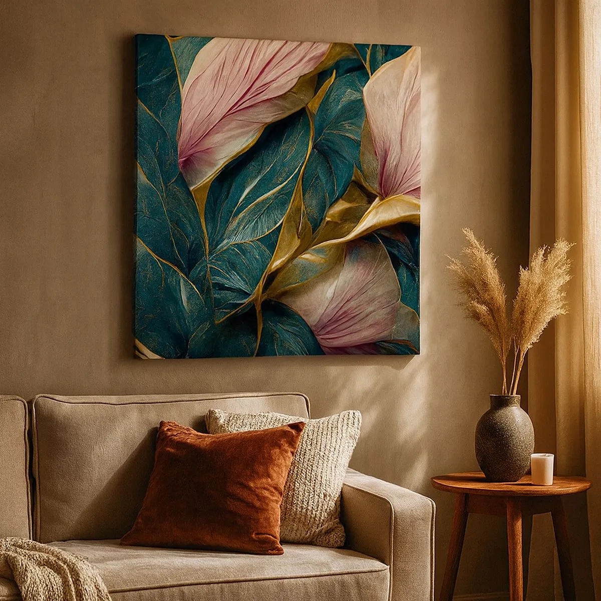 Canvas picture - Natural Elegance and Style - 30x30 cm