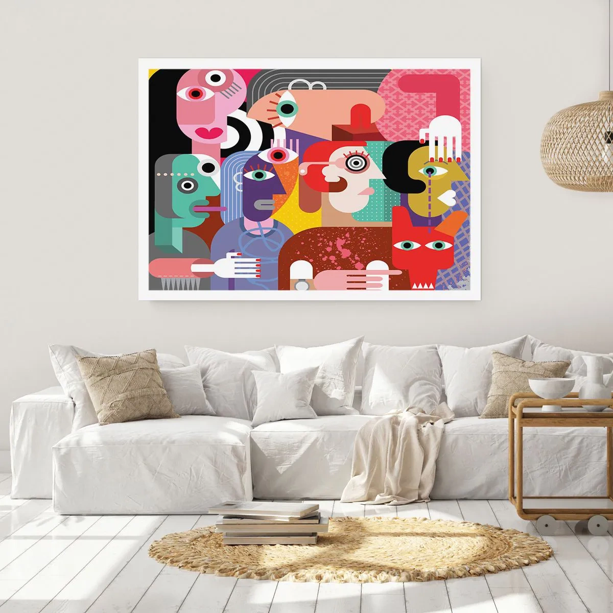 Poster - Picasso Sent Us - 91x61 cm