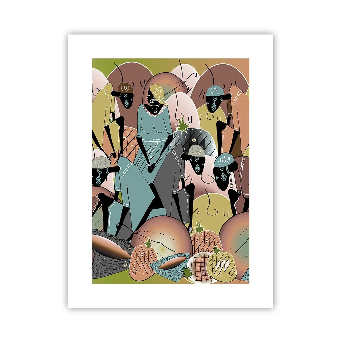 Poster - Big Holiday Is Coming - 30x40 cm