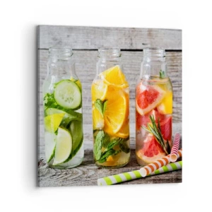 Canvas picture - Healthy by Nature - 70x70 cm