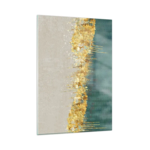 Glass picture - Golden Border - 50x70 cm