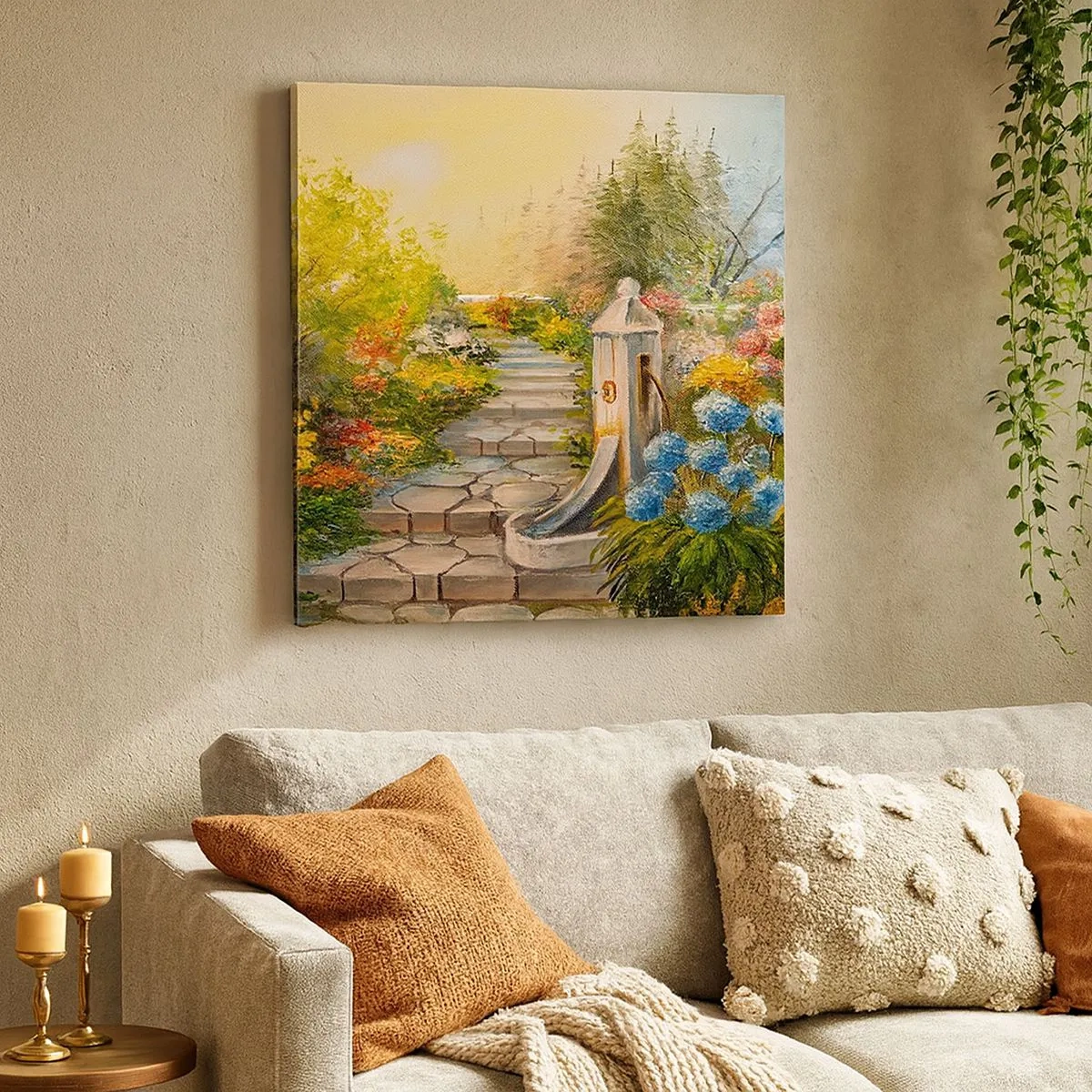 Canvas picture - In Full Bloom - 30x30 cm