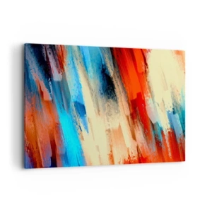 Canvas picture - Cascade of Colours - 120x80 cm