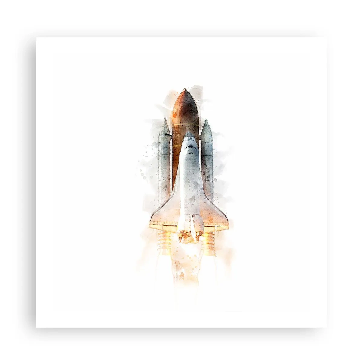 Poster - Explorers Get Ready - 60x60 cm