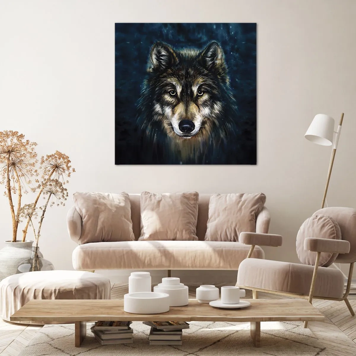 Canvas picture - Alpha? And Omega - 40x40 cm