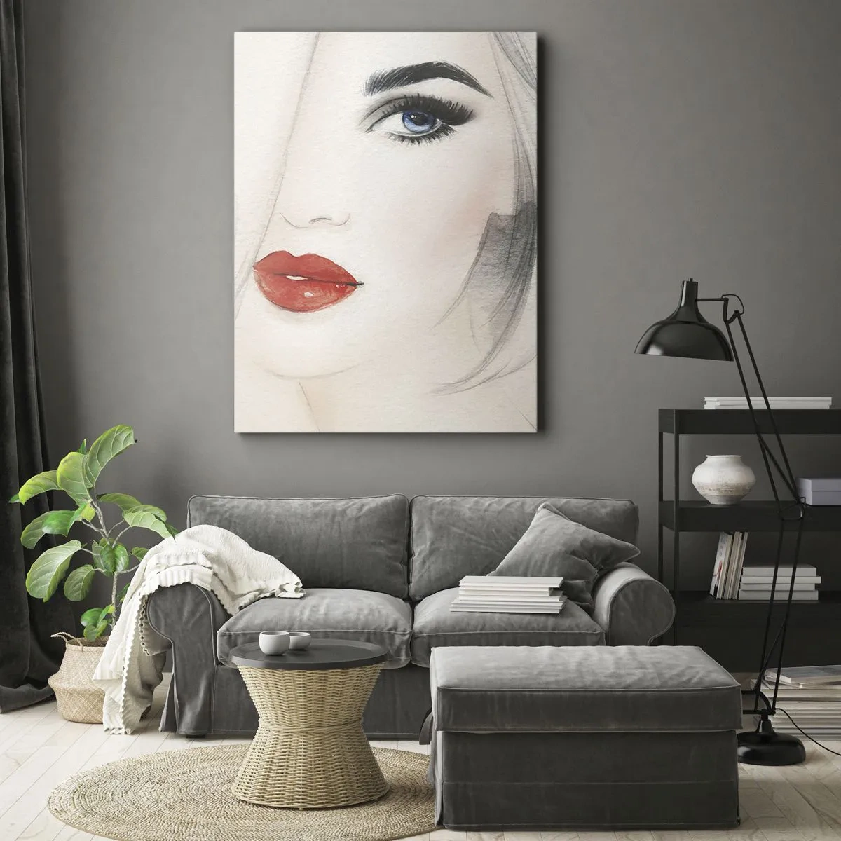 Canvas picture - Mesmerizes and Intoxicates - 50x70 cm