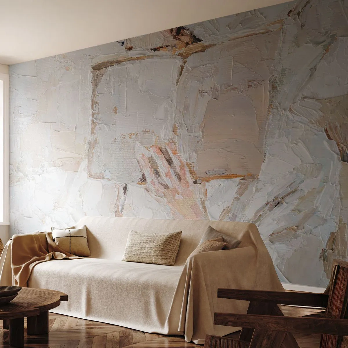 Self-Adhesive Photo Wallpaper Deluxe Sticker - In Another World - Piece, Book, Minimalism - 300x210 cm