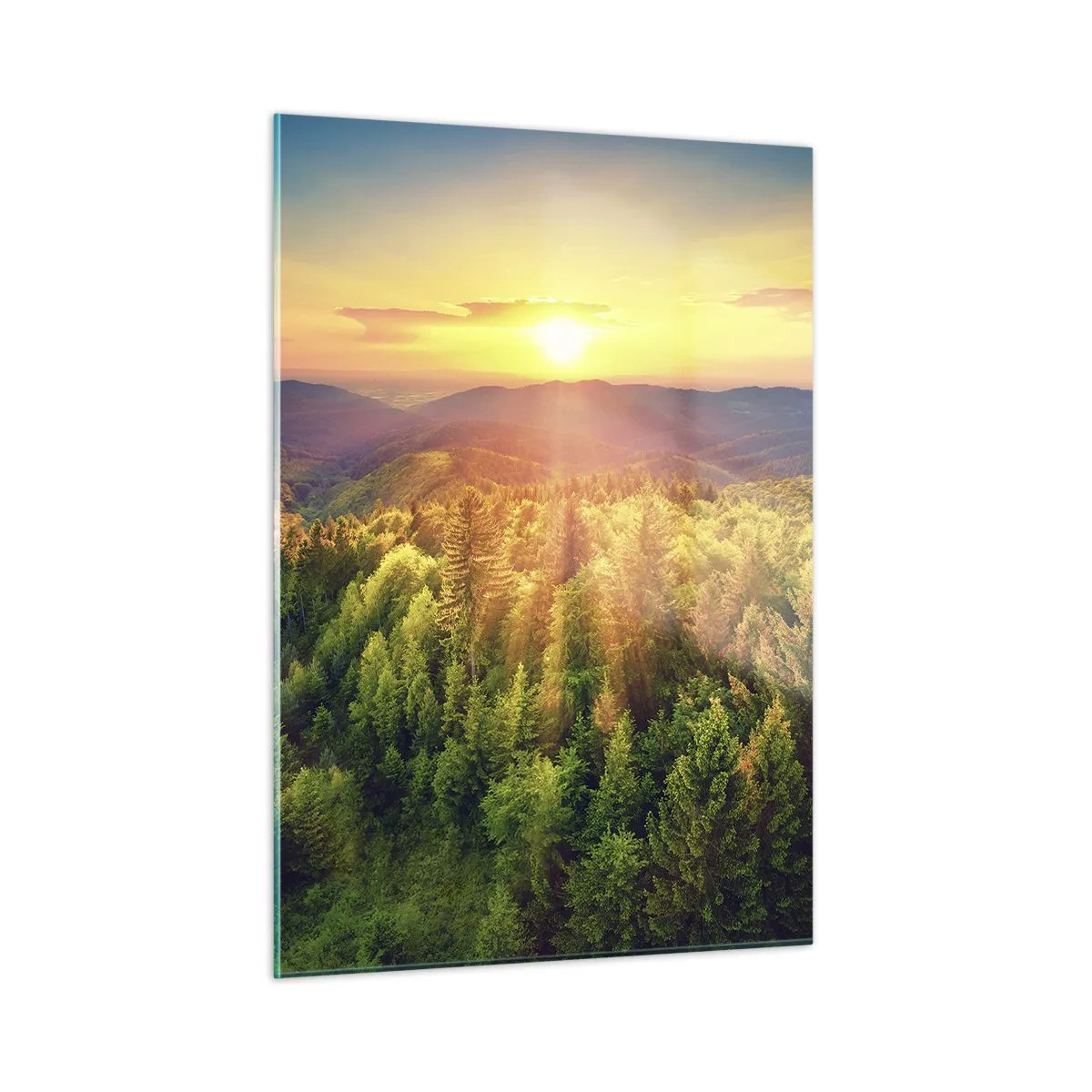 Glass picture - Peaks and Summits - 50x70 cm