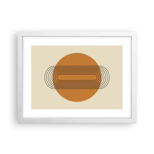 Poster in white frmae - Perfect Plan - 40x30 cm