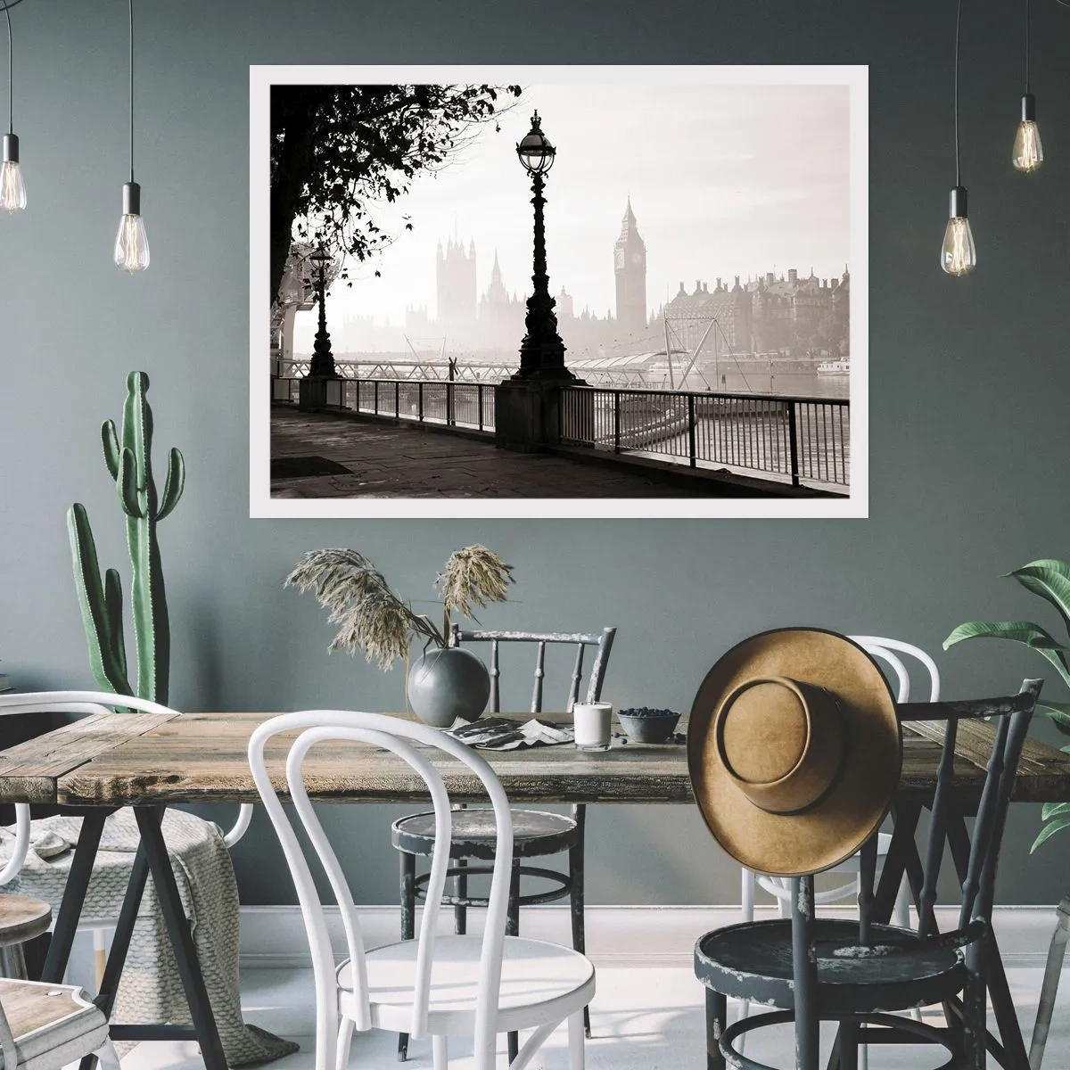 Poster - London Morning - 50x40 cm