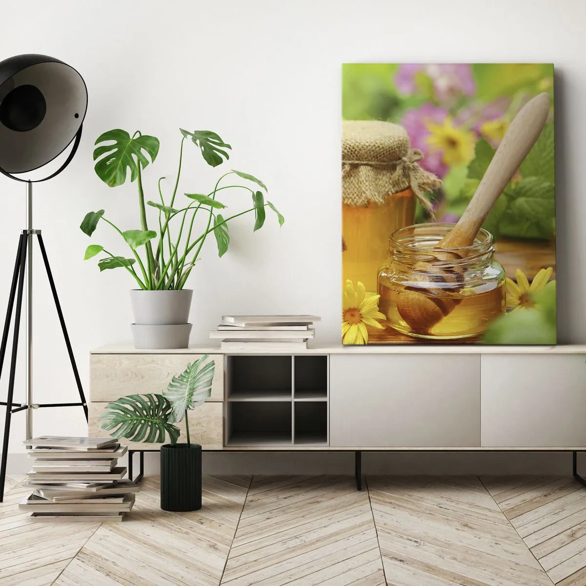 Canvas picture - Sweet and Flowery - 80x120 cm