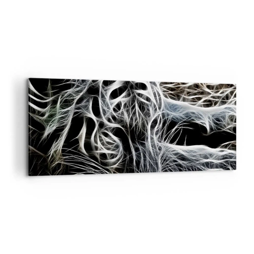 Canvas picture - Study in Lightness of Cats - 120x50 cm
