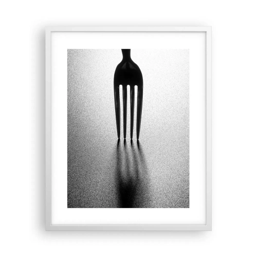 Poster in white frmae - Light and Shade - 40x50 cm