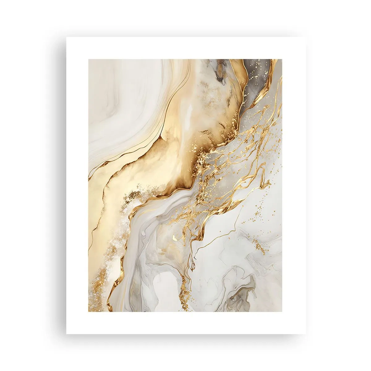 Poster - Abstract: Beauty and Good - 40x50 cm