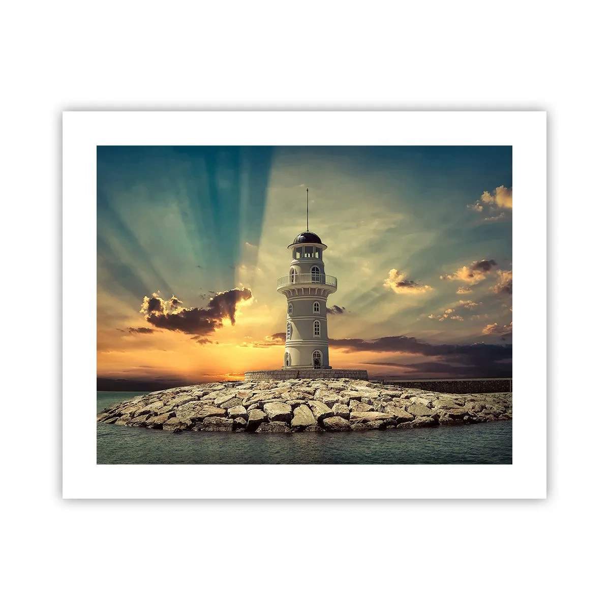 Poster - Light, Hope, Beauty - 50x40 cm