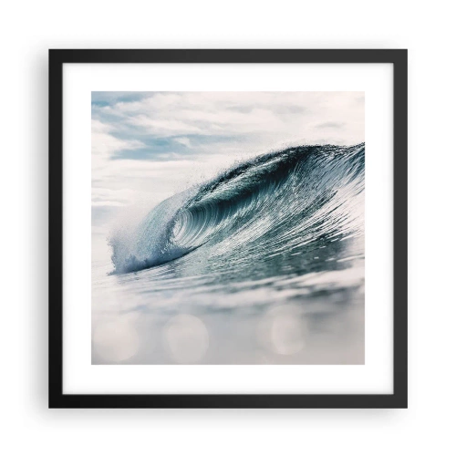 Poster in black frame - Water Summit - 40x40 cm