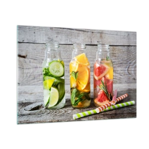 Glass picture - Healthy by Nature - 100x70 cm
