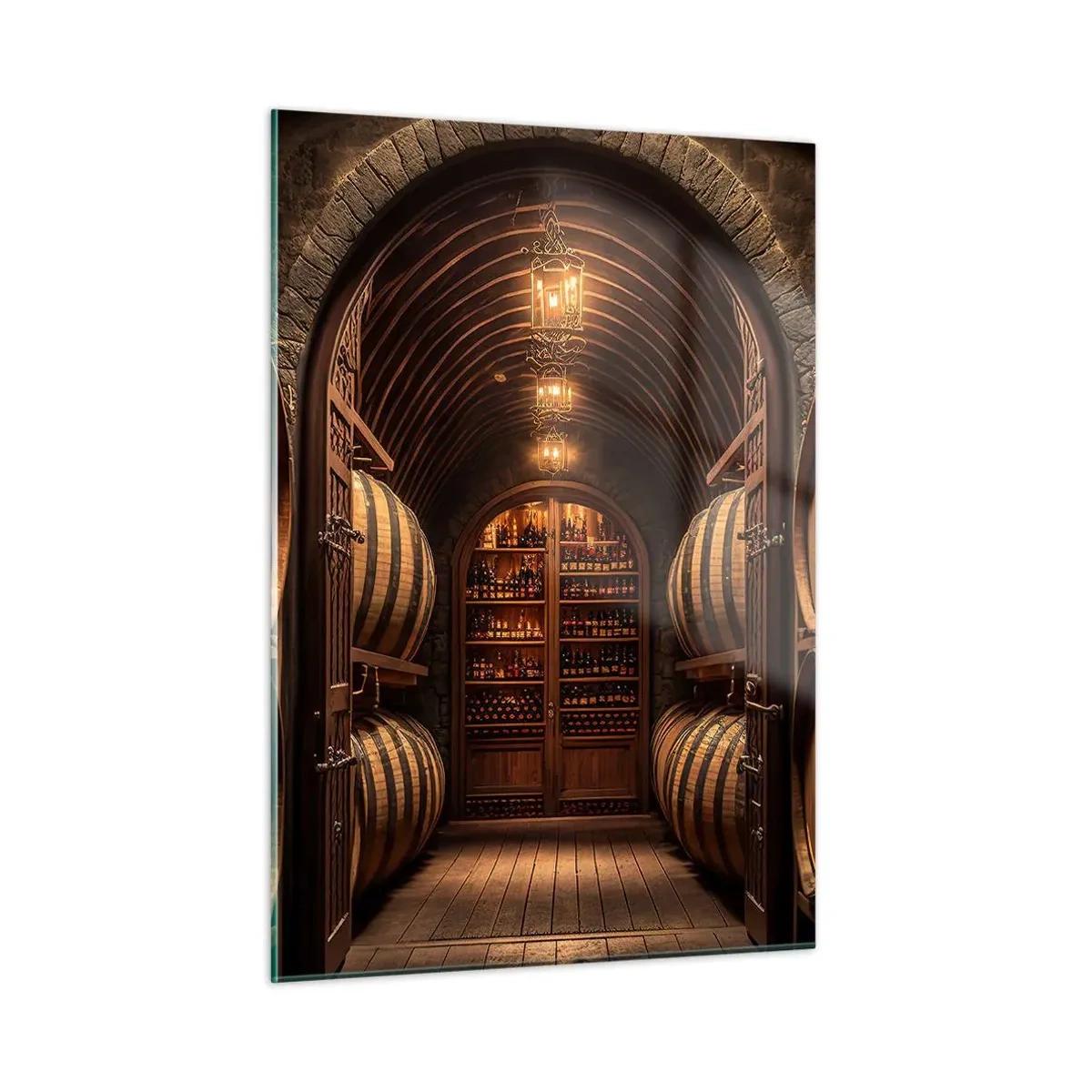 Glass picture - Atmospheric Cellar - 50x70 cm