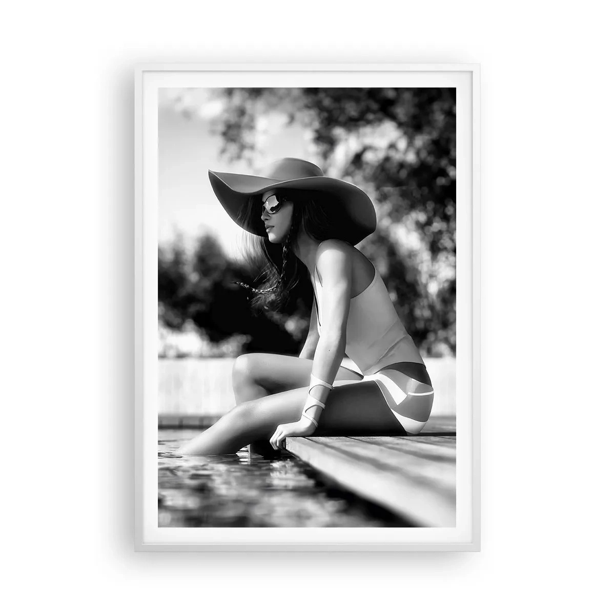 Poster in white frmae - Summer Dream - 70x100 cm