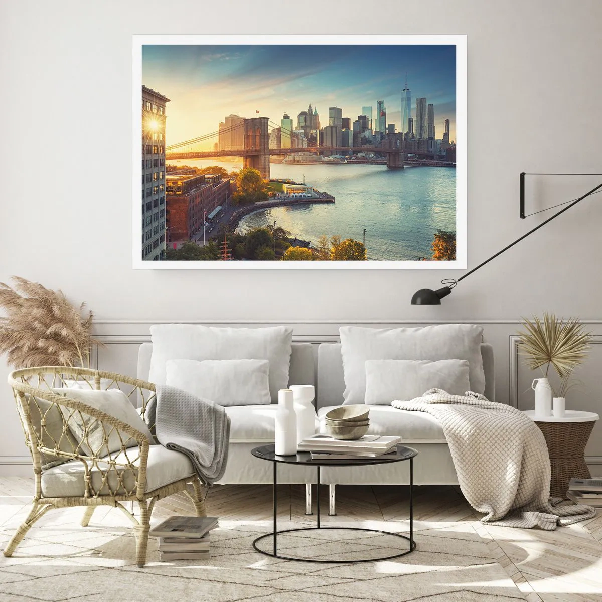Poster - Big City Dawn - 70x50 cm