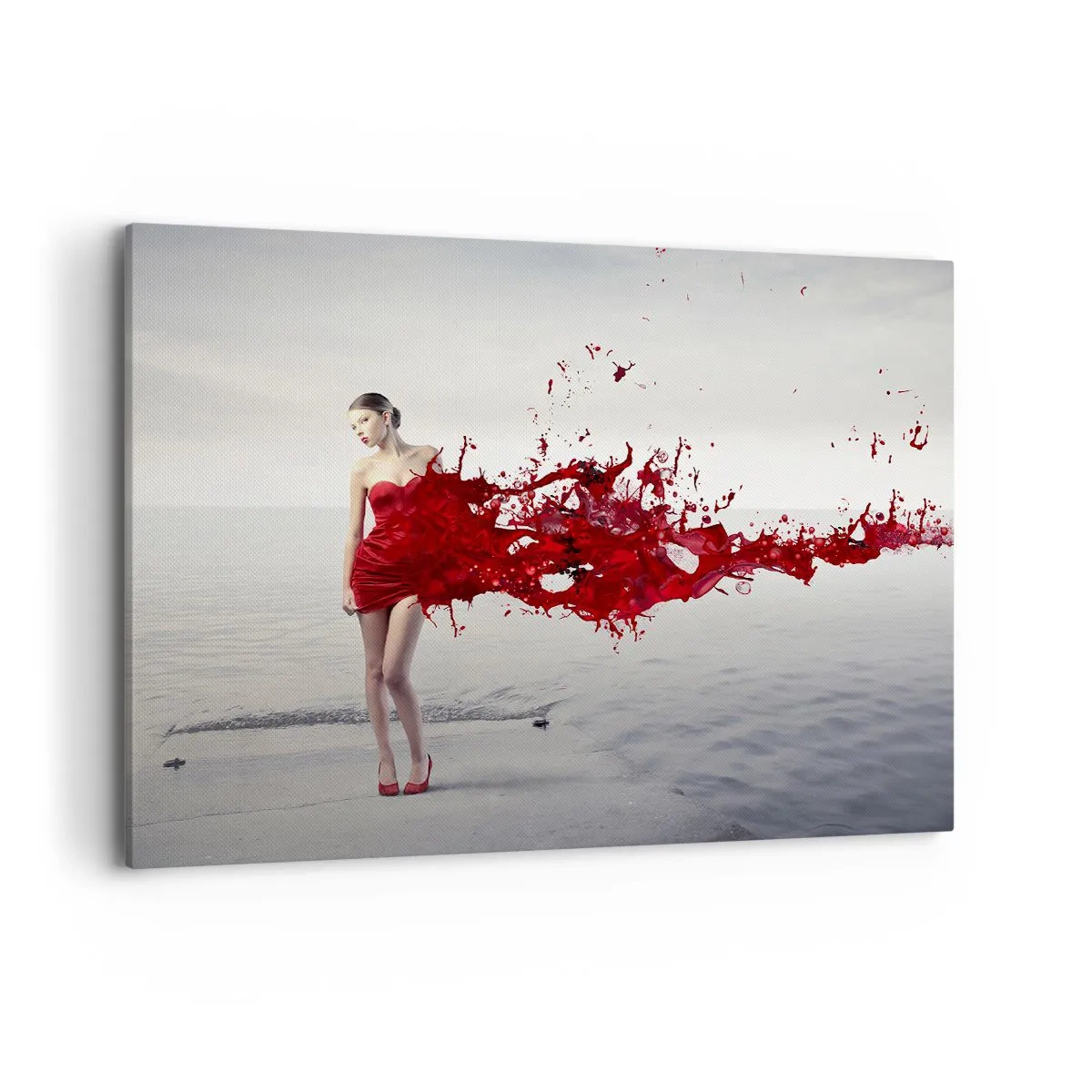 Canvas picture - Passionate Like a Scarlet - 100x70 cm