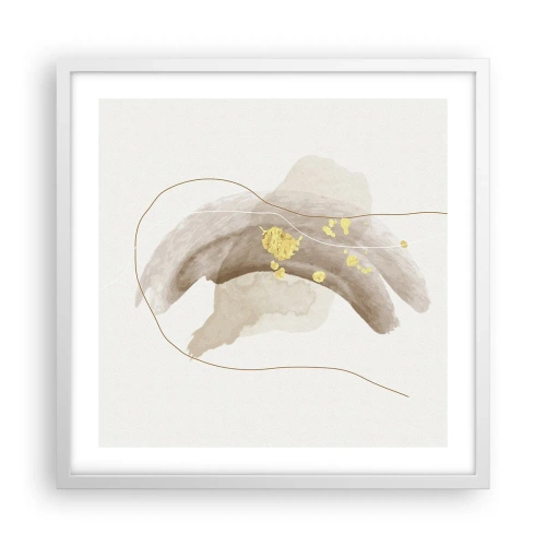 Poster in white frmae - Encountered in Space - 50x50 cm