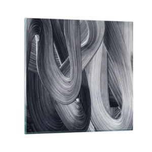 Glass picture - Fluidity of Reality - 60x60 cm