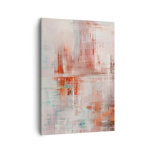 Canvas picture - Foggy but Pink - 50x70 cm