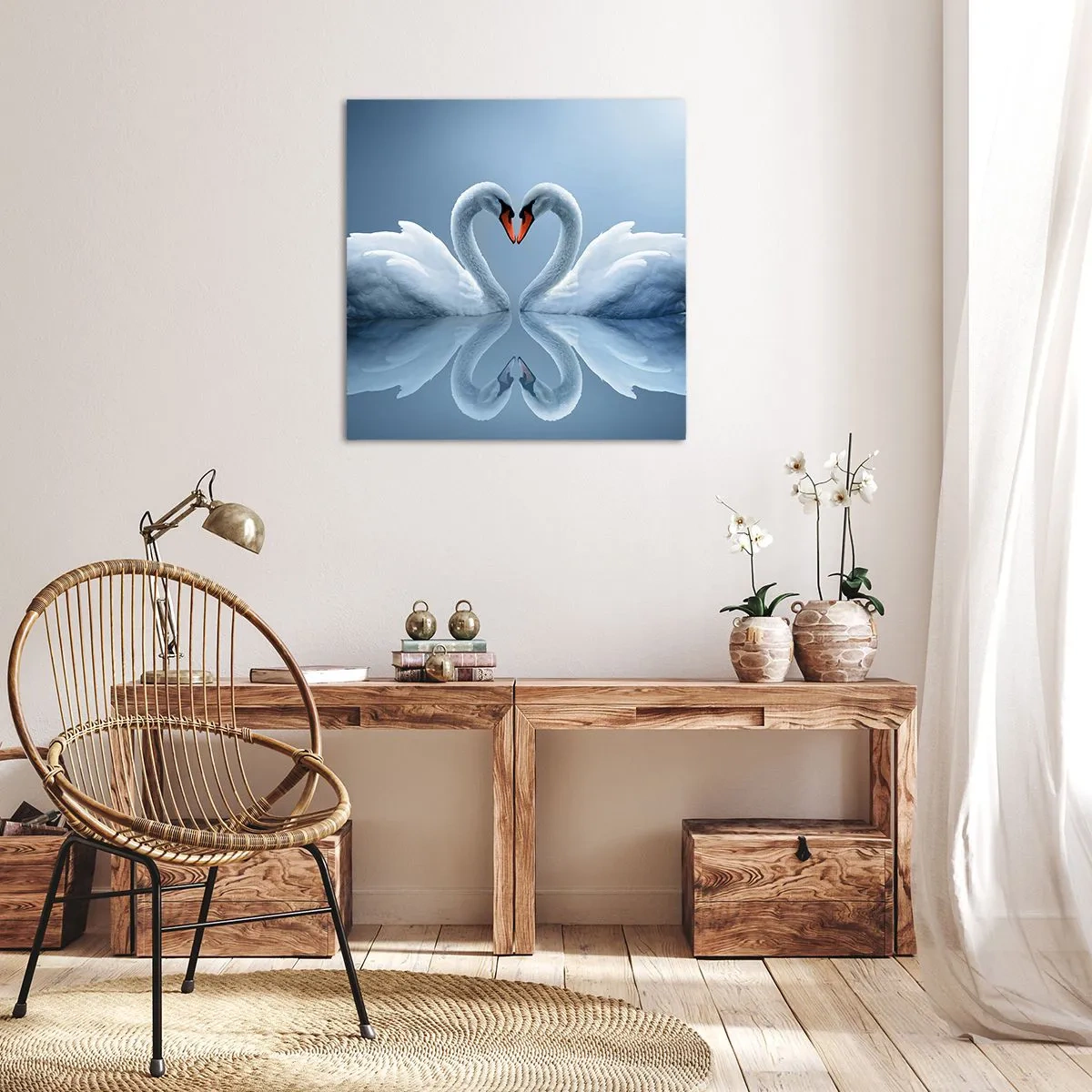 Canvas picture - Time for Love - 40x40 cm