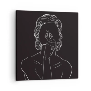 Canvas picture - Beauty Blossoms in Soul - 50x50 cm