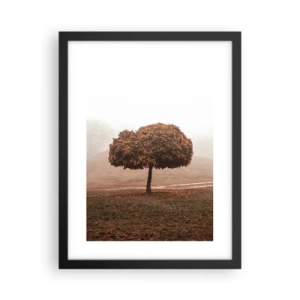 Poster in black frame - After a Busy Summer - 30x40 cm