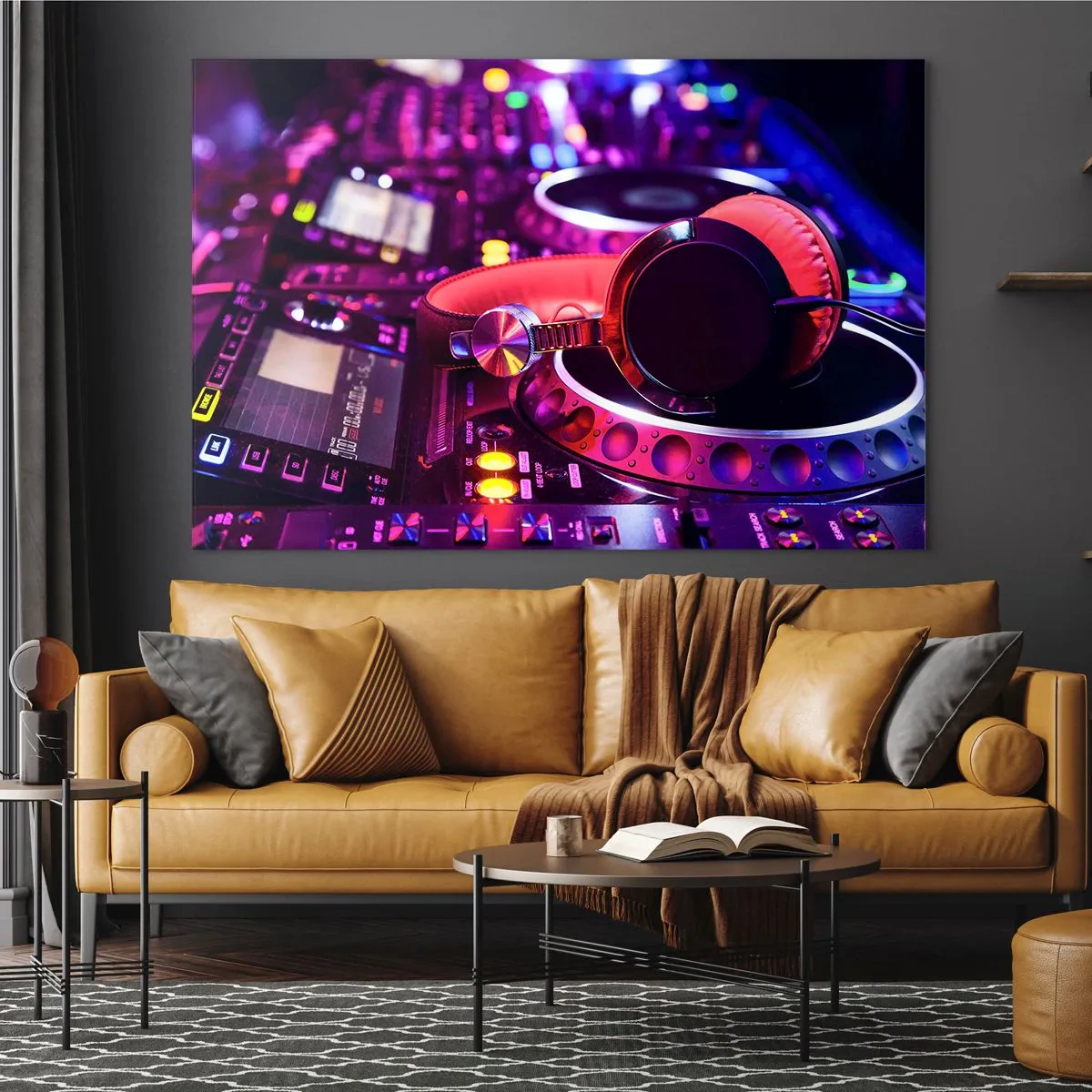Glass picture - Before Party Starts - 100x70 cm