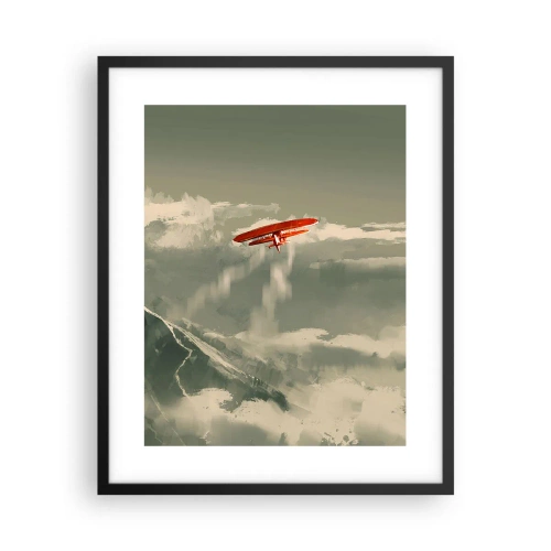 Poster in black frame - Fearless Pioneer - 40x50 cm