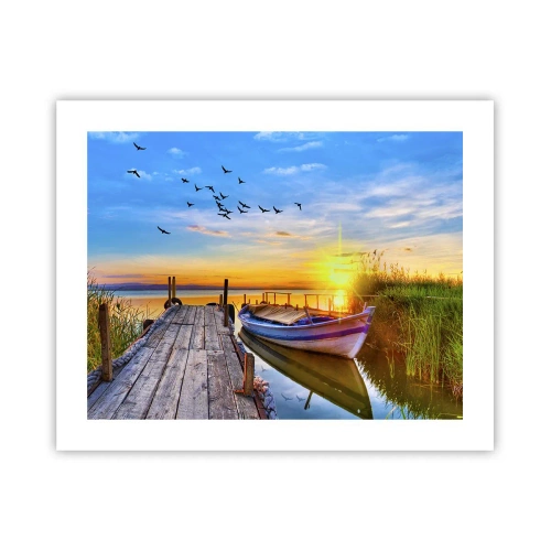 Poster - Goodbye, See You tomorrow - 50x40 cm