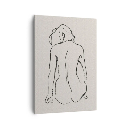 Canvas picture - Woman Nude - 50x70 cm
