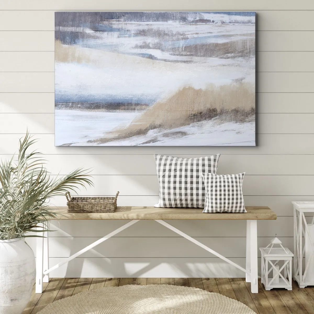 Canvas picture - Winter Composition - 100x70 cm