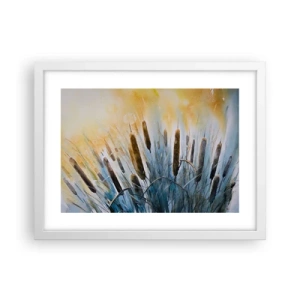 Poster in white frmae - Coolness of Water, Heat of the Sun - 40x30 cm