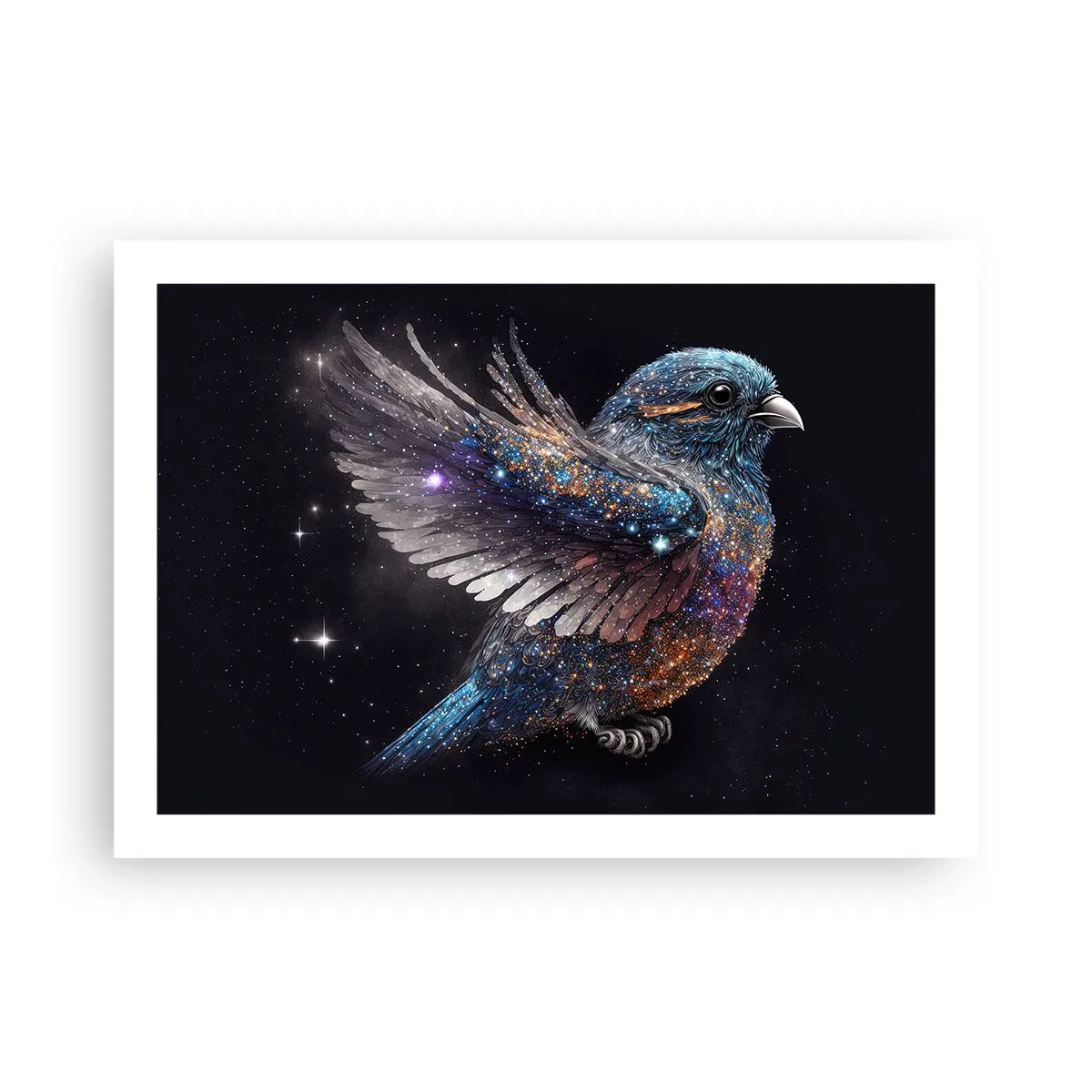 Poster - Diamond Sparrow - 70x50 cm
