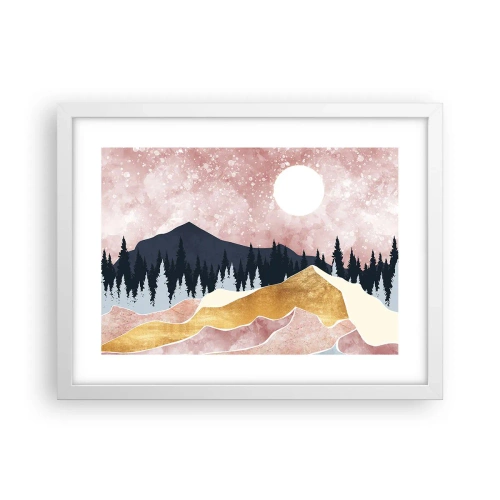 Poster in white frmae - Night Guard - 40x30 cm