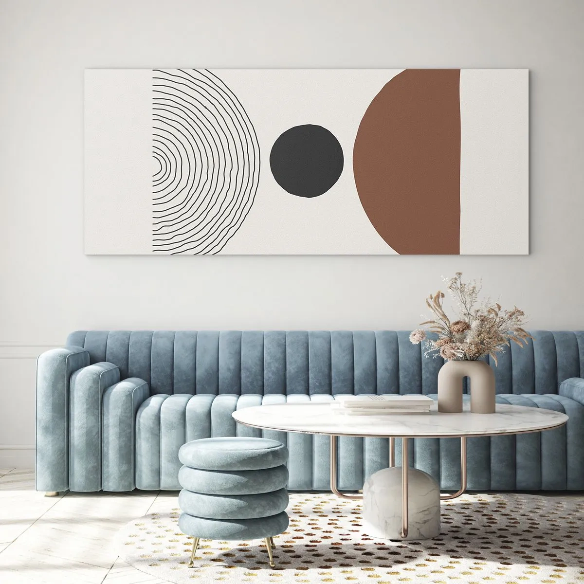 Glass picture - In the Centre of Attention - 160x50 cm