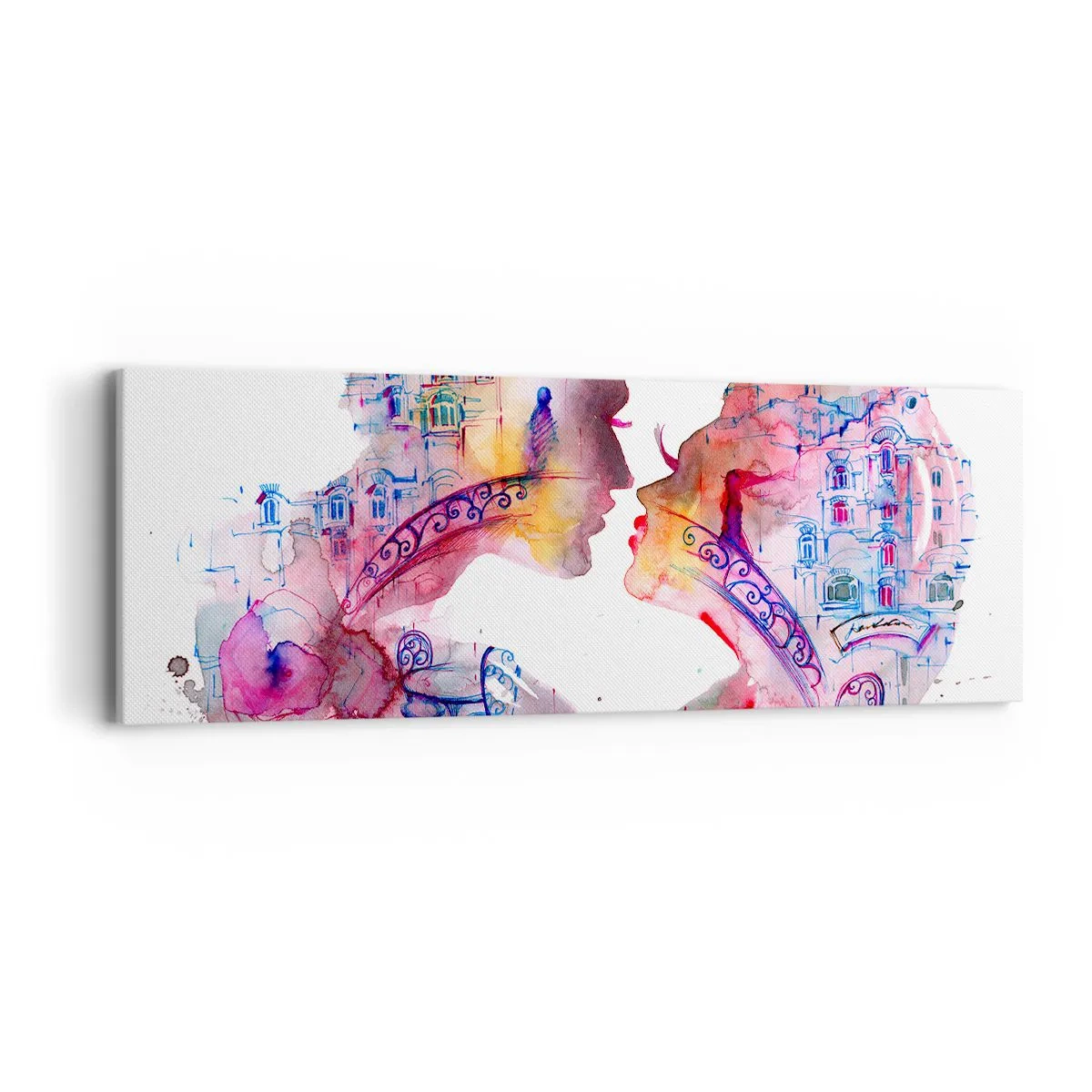 Canvas picture - Secret Bridge Of Sighs - 90x30 cm