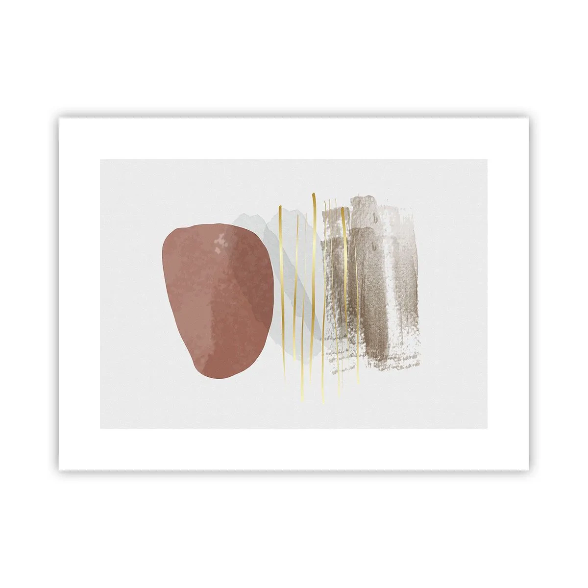 Poster - Abstract Colonnade - 40x30 cm