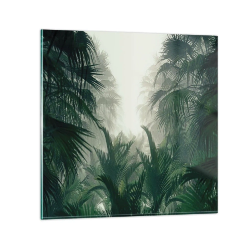 Glass picture - Tropical Secret - 50x50 cm