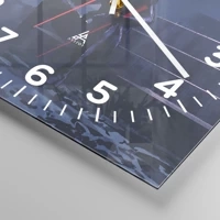 Clock face with numbers