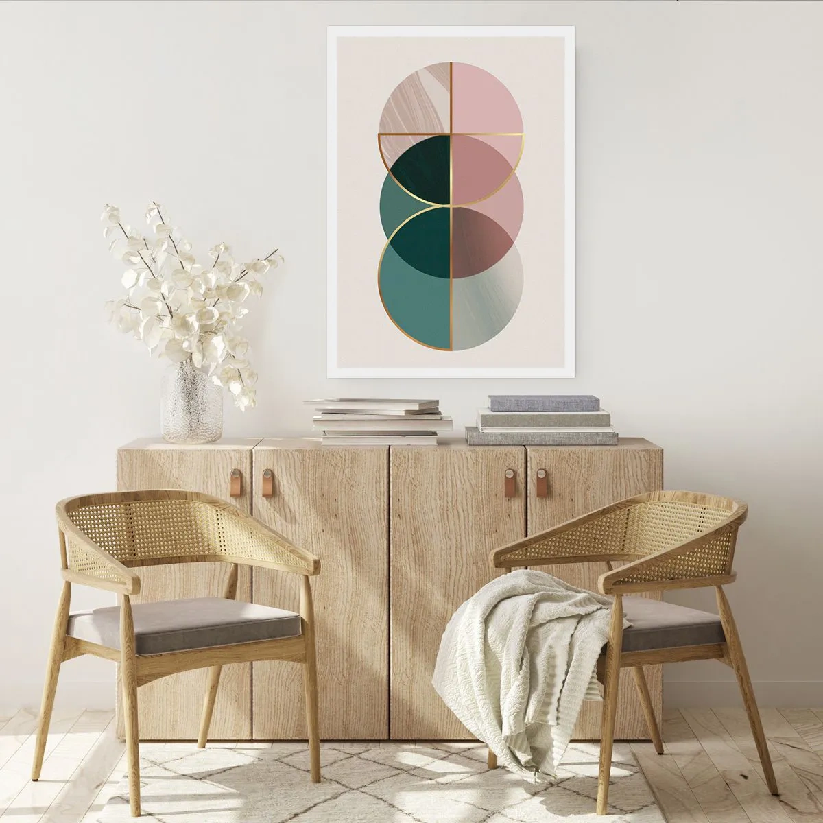 Poster - Circle after Circle - 30x40 cm