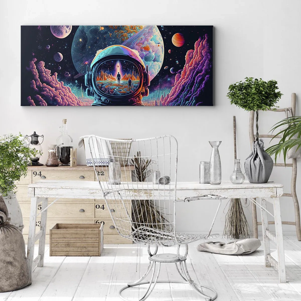 Canvas picture - Philosophers Didn't Imagine This - 140x50 cm