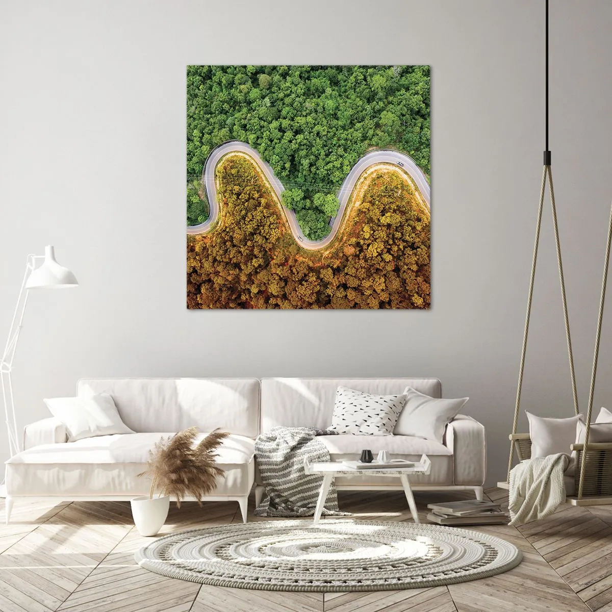 Canvas picture - Borders and Breakthroughs - 30x30 cm